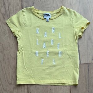Karl Lagerfeld Kids Sunny Yellow Tee